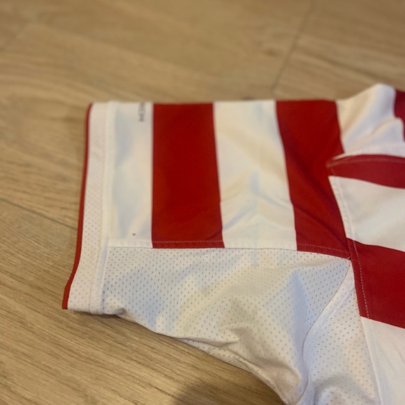 Stormtech red and white striped jersey -Large - Picture 5 of 5